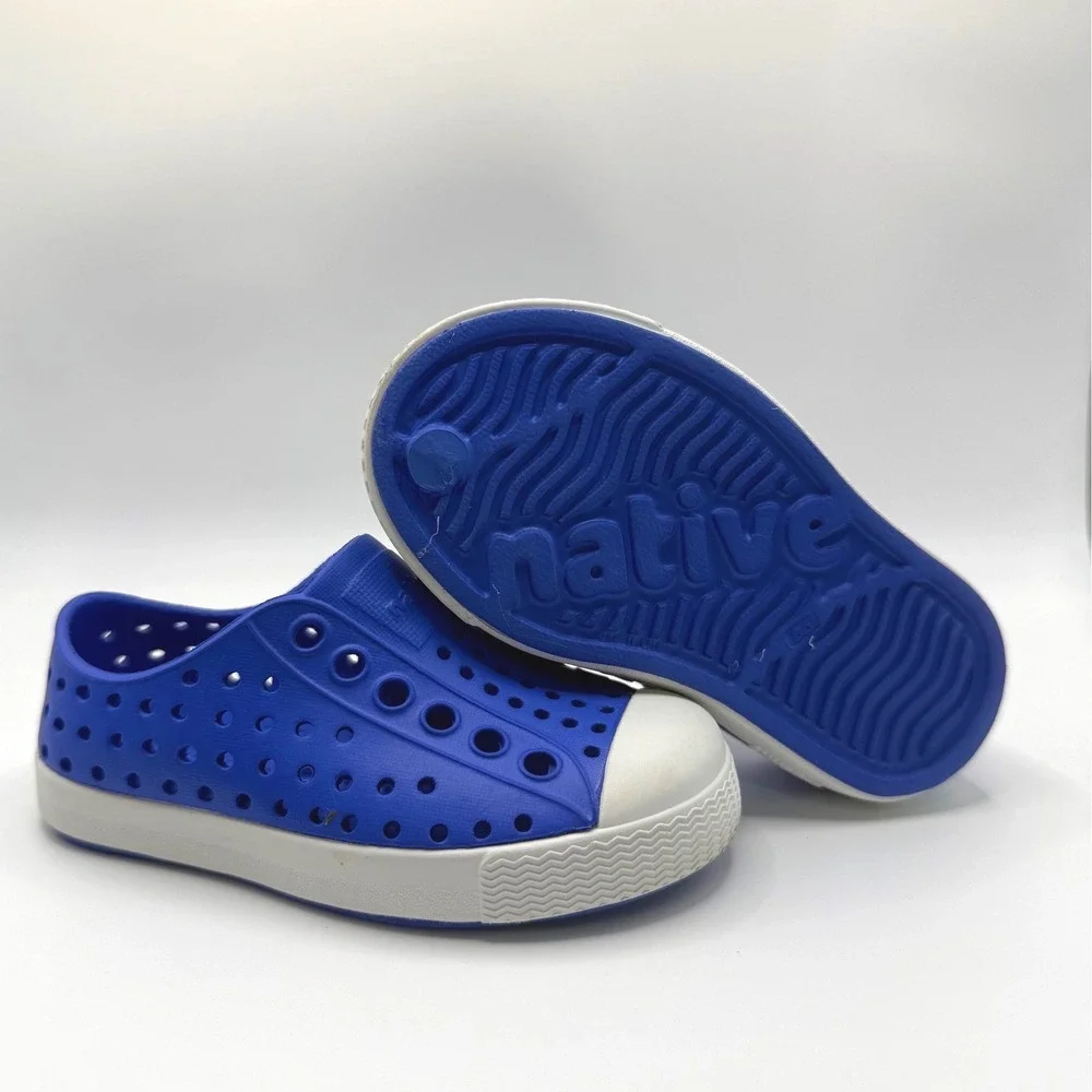 Native Kids Jefferson Blue Water Shoes Toddler Size 5 Slip On Sneakers